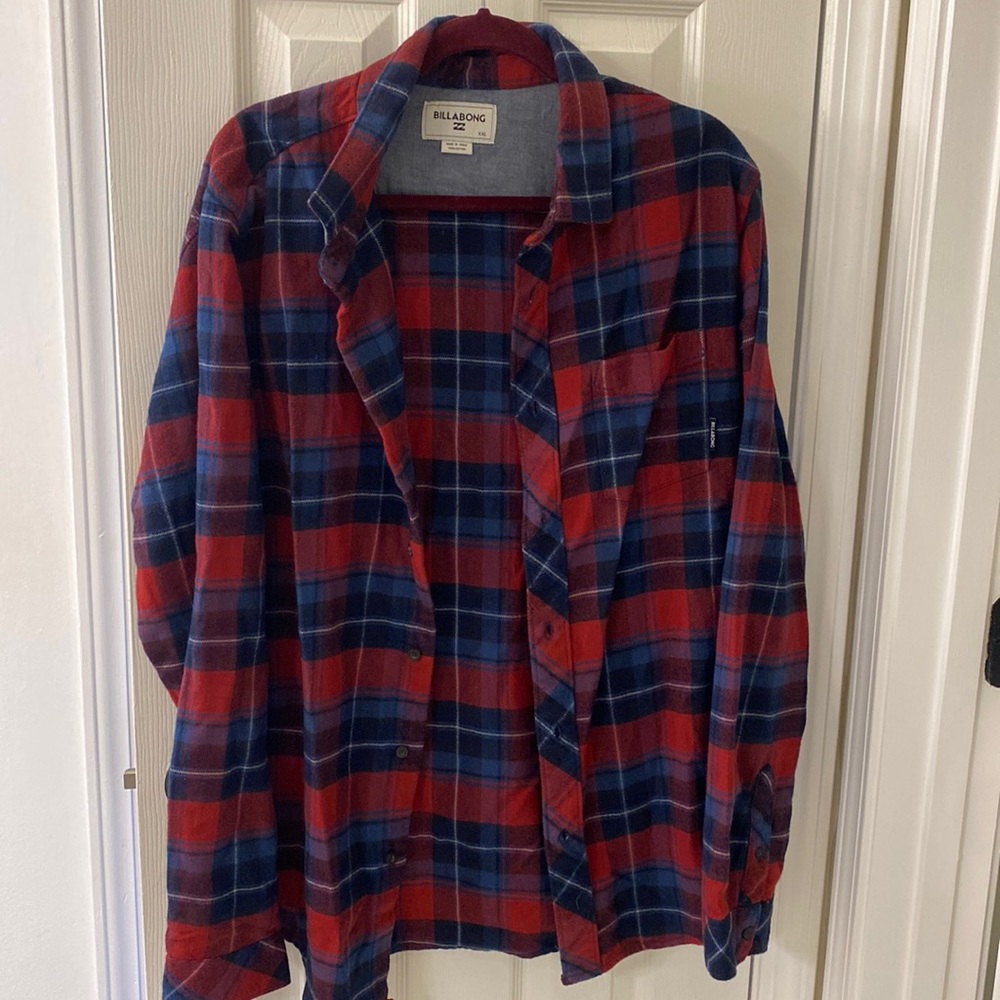 Billabong Henderson LS Woven Cotton Flannel